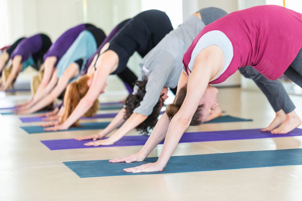 yoga class